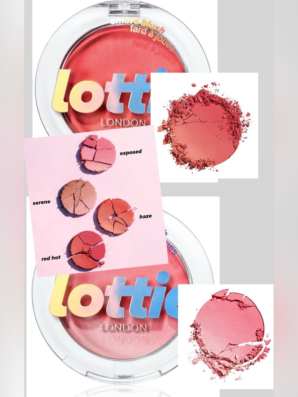 CHOOSE 1 Lottie London Ombré Blush